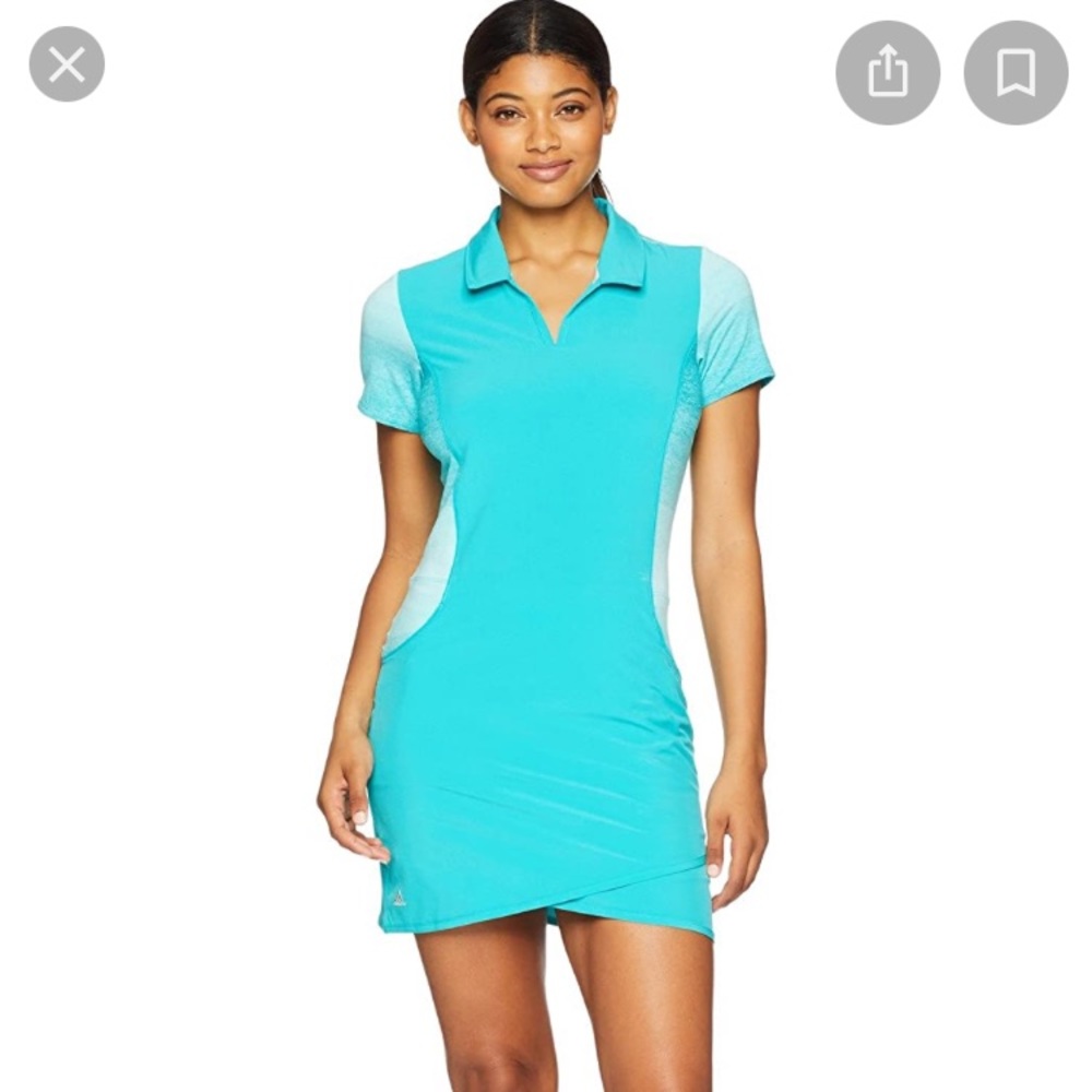 Adidas Teal Golf Dress size small